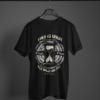 black color time is what we want most graphic tee on a hanger
