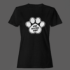 Black Color Women’s Premium Quality Half Sleeve Who Rescued Who Graphic Printed T-Shirts