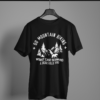 black-go-mountain-biking printed t-shirt on-a-hanger