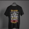 black color I try to make things idiot proof printed tee on-a hanger