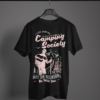 black-the-mountains-are-calling printed tee on-a-hanger
