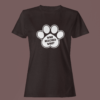 Coffee Brown Color Women’s Premium Quality Half Sleeve Who Rescued Who Graphic Printed T-Shirts
