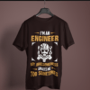 coffee-brown-my-awesomeness-amazes-me-too-sometimes graphic tee on-a-hanger