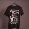 coffee-brown-the-mountains-are-calling printed tee on-a-hanger