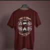 maroon color time is what we want most graphic tee on a hanger