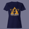 Navy Blue Color Women’s Premium Quality Round Neck Half Sleeve Just Music Graphic Tees