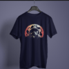 navy-blue-mountain-biking-gear graphic tee on-a-hanger