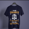 navy-blue-my-awesomeness-amazes-me-too-sometimes graphic tee on-a-hanger