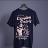 navy-blue-the-mountains-are-calling printed tee on-a-hanger