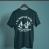 petrol-blue-go-mountain-biking printed t-shirt on-a-hanger
