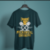 petrol-blue-mechanical-engineer graphic tee on-a-hanger