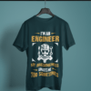 petrol-blue-my-awesomeness-amazes-me-too-sometimes graphic tee on-a-hanger