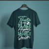 petrol-blue-there-is-no-place-higher-than-daddy's-shoulders printed tee on-a-hanger