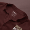 Unisex Oversized Shirt Half Sleeve with Keep Life Simple Printed Design Maroon