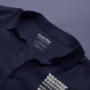 Unisex Oversized Shirt Half Sleeve with Positive Typography Design Navy Blue