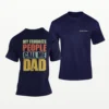 My Favorite People Call Me Dad T Shirt Funny Dad Gift Tee Navy Blue