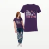 This Girl Loves The Gym T Shirt Purple