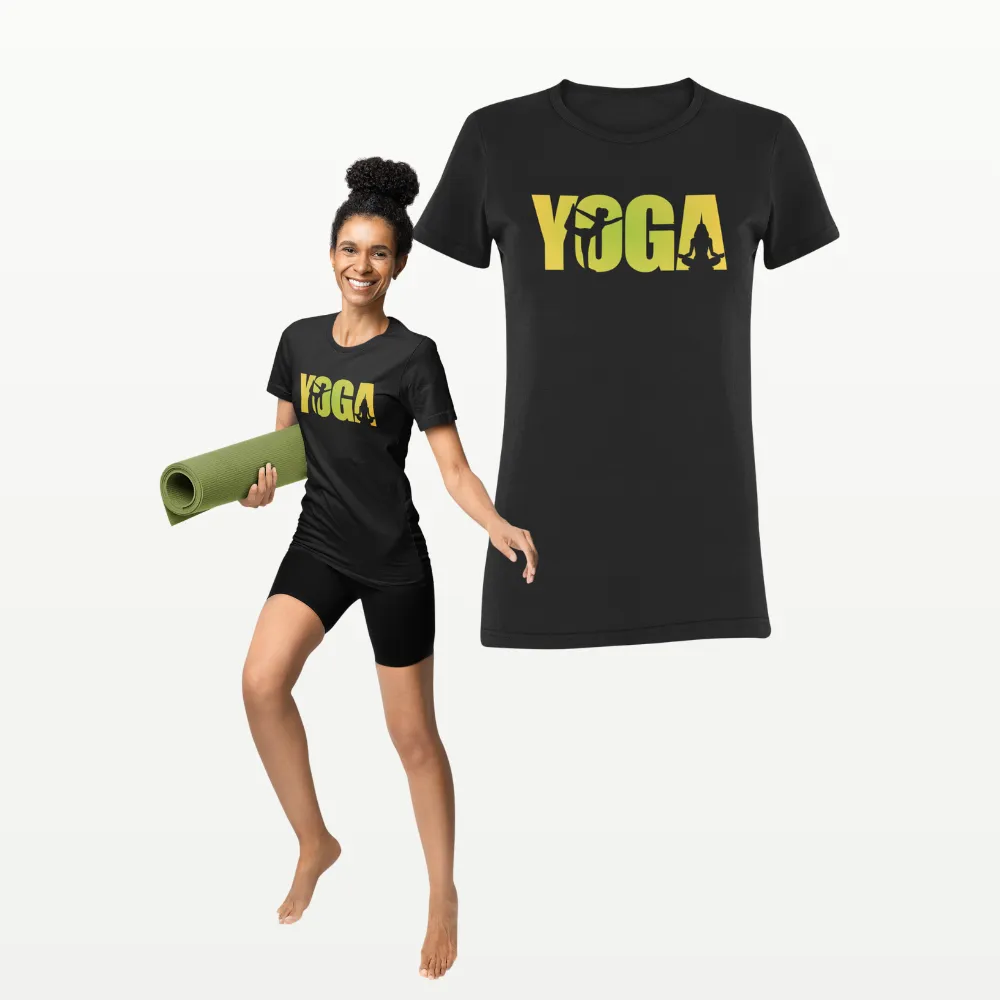 Yoga T Shirt Black